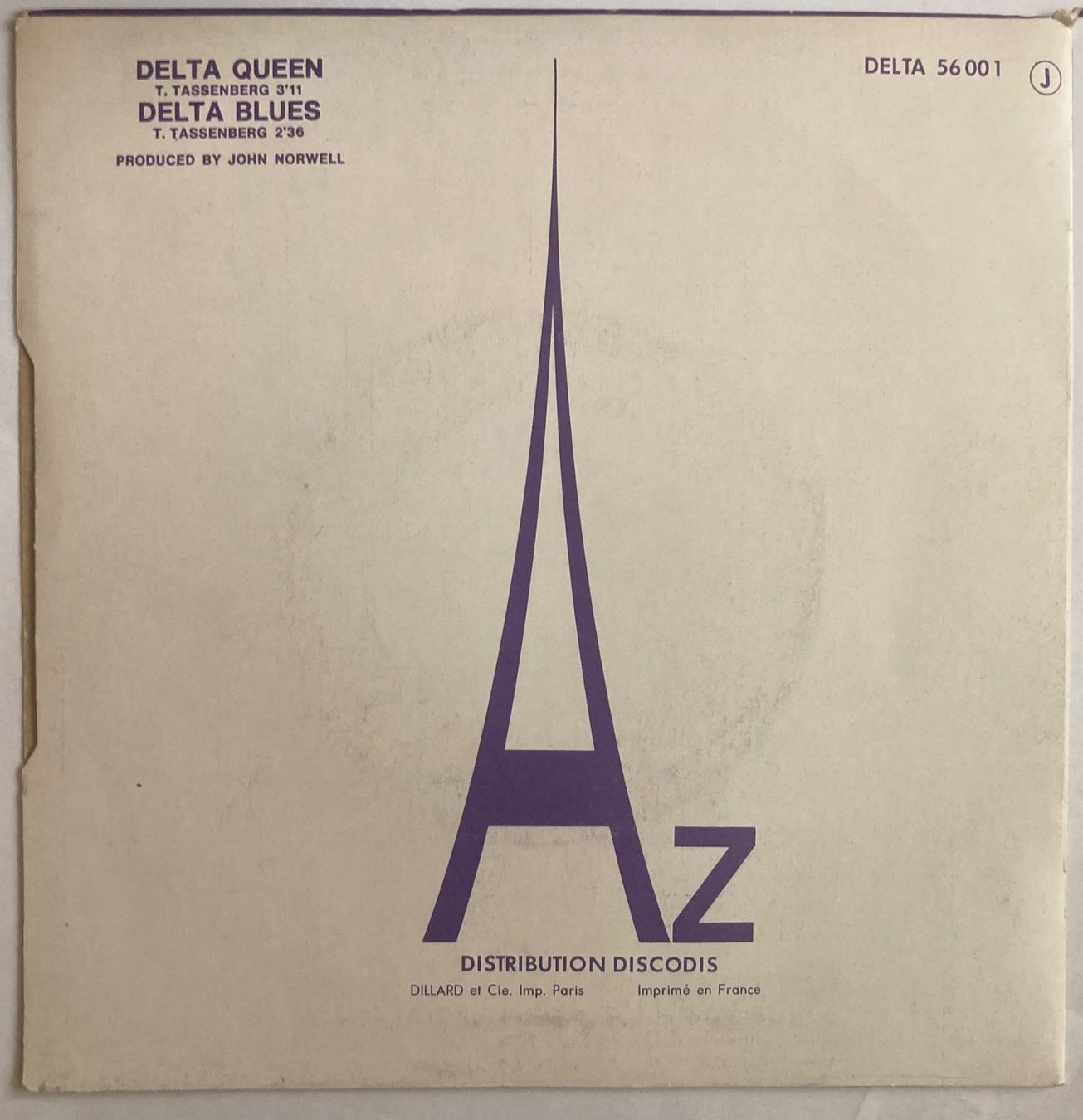 Dischi in vinile: PROUDFOOT - DELTA QUEEN – Usato da Poliez-Pittet venduto da Newtown-Records 1