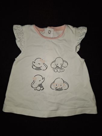 Süsses Elefanten T-Shirt Gr. 62/68 Top Zustand von Mayoral