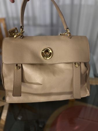 Borsa YSL Muse II in pelle beige - Autentica e chic! (52)