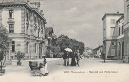 Romanshorn Post und Bahnhof