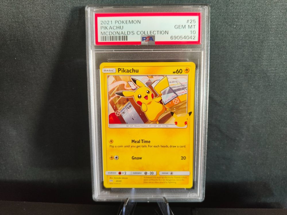 Pokemon Mcdonald's Collcetion Pikachu PSA 10 (1) Kaufen auf Ricardo