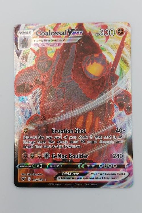 Coalossal VMAX (099/185 Vivid Voltage) NM / ENG (D'occasion) à COINTRIN ...
