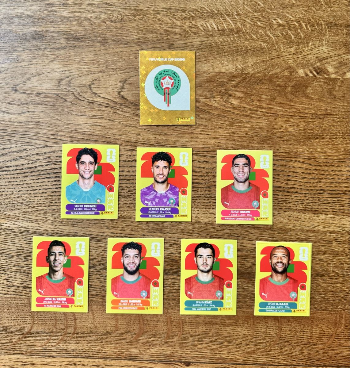 Panini Carte collezionabili: Panini WM 2026 Stickers Marokko – Nuovo (secondo la descrizione) da Emmenbrücke venduto da Lukee1901