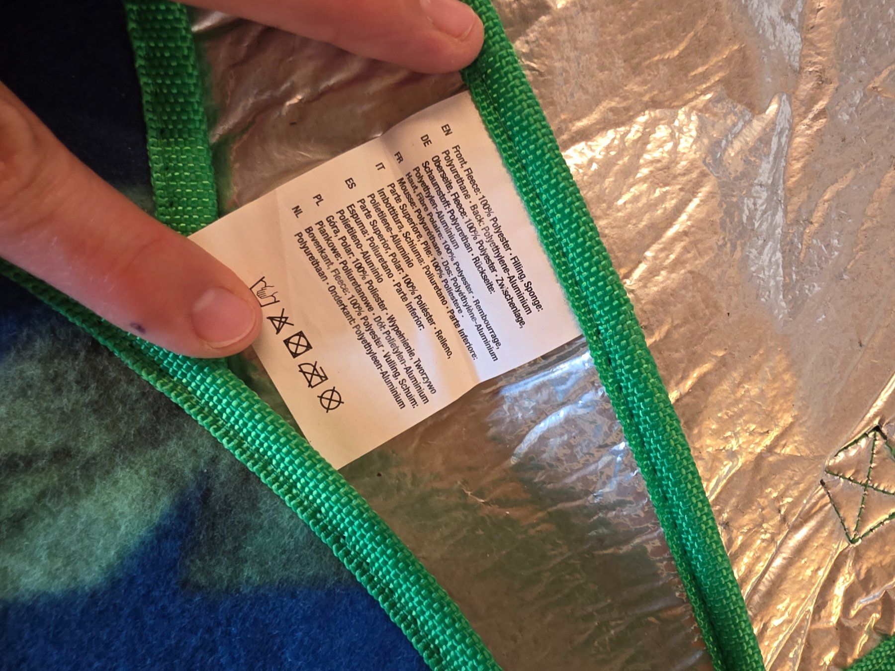 Coperte: Decke, Picknick-Decke bunt – Usato da Nebikon venduto da Japostyle 4