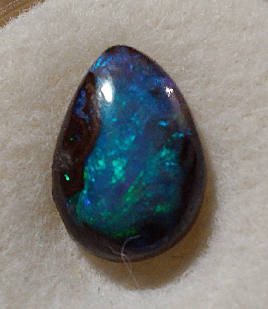 Pietre preziose: Boulder-Opal Tropfenform – Nuovo (secondo la descrizione) da Klingnau venduto da Tamina5 1