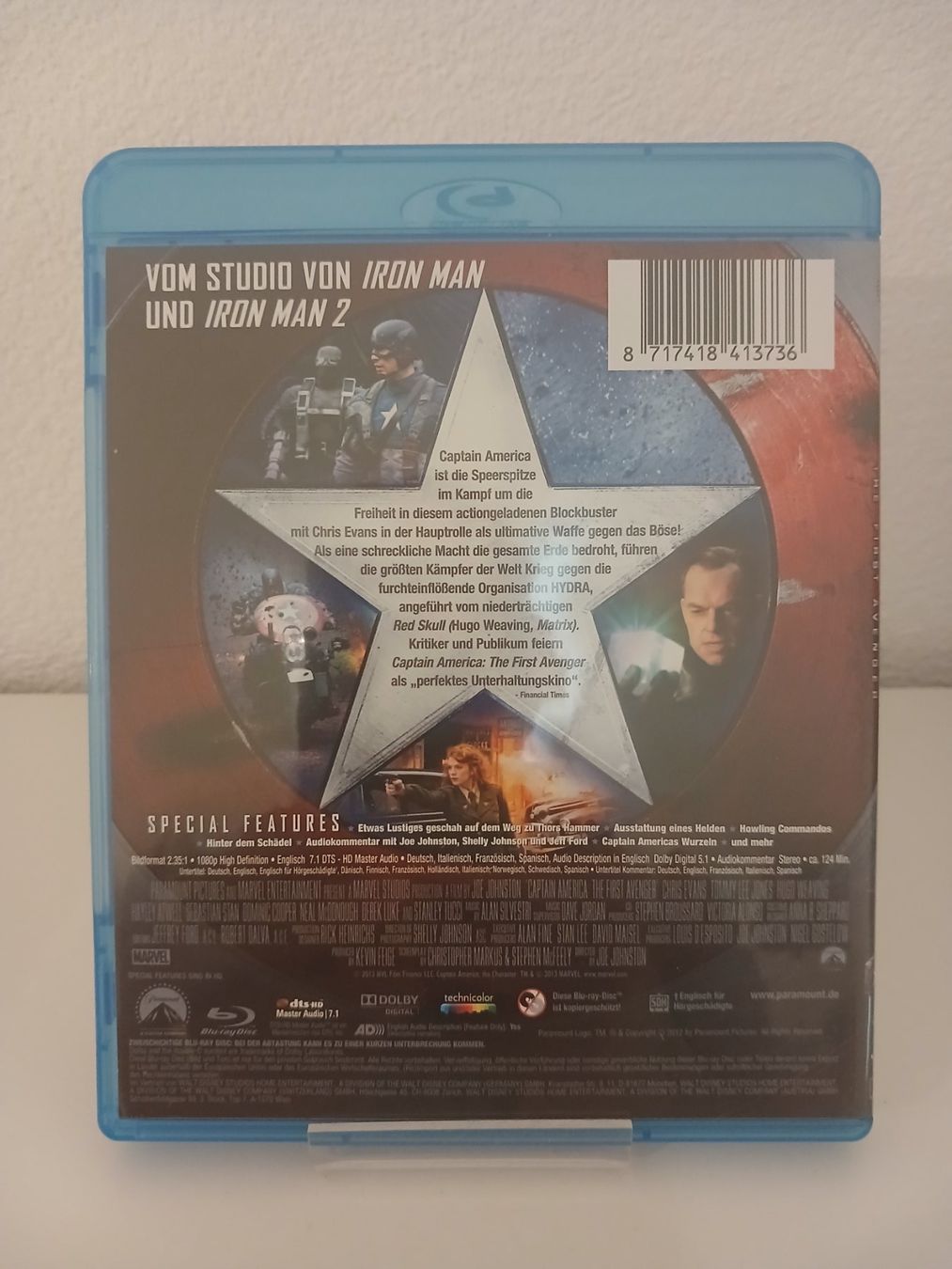 Tous les DVDs: Captain America – D'occasion à St. Margrethen SG par SamusAran 1