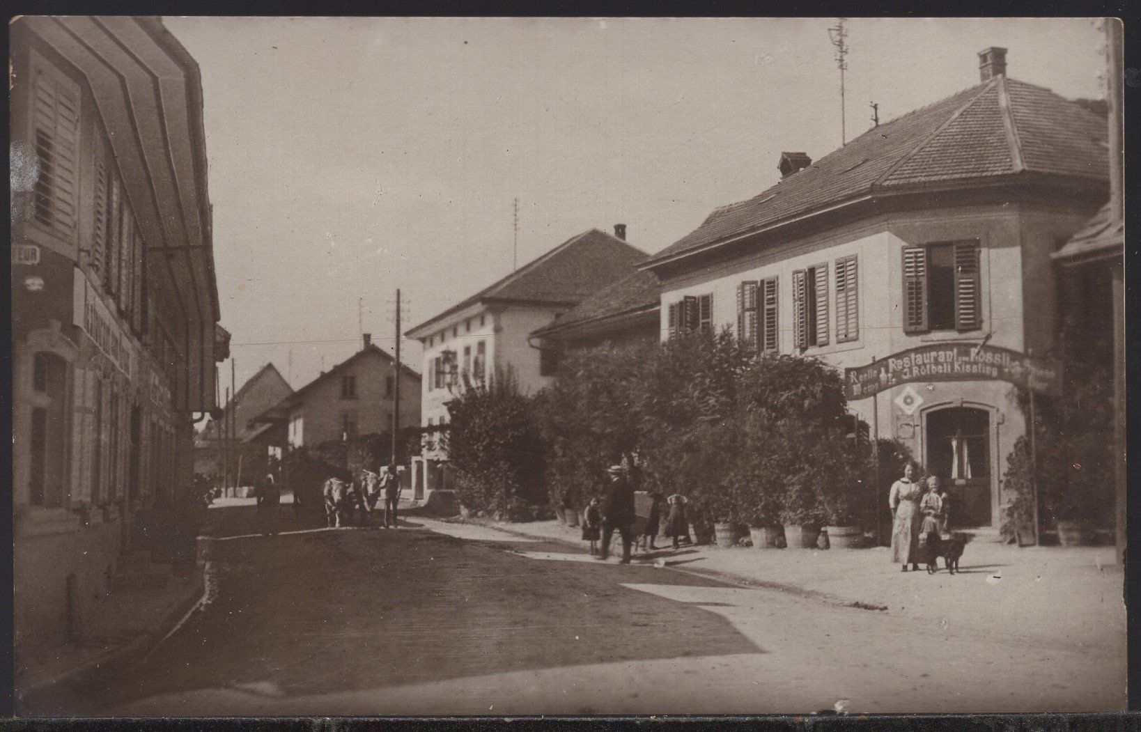 Ansichtskarten: Hägendor  Restaurant  Rösslif – Gebraucht aus Aarau von kufi44