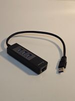 Articona USB Hub, Gigabit Ethernet Adapter wie neu!