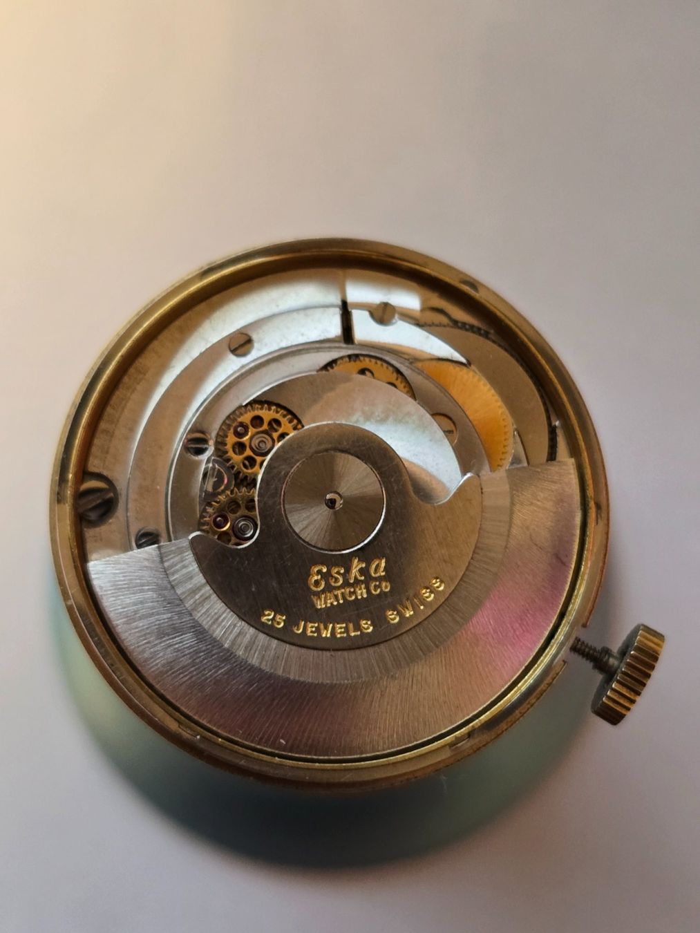 Eta Orologi: Mouvement ETA 2522 graver Eska – Difettoso da Tramelan venduto da Nirdan 4