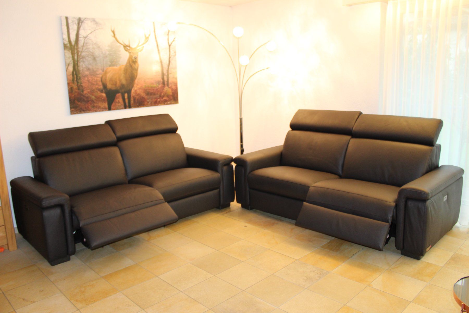 Sofas: Ensemble Poltronesofa Relaxsofa Leder, maximal bequem – Neuf (Voir description) à Muhen par sar_jg2x 2