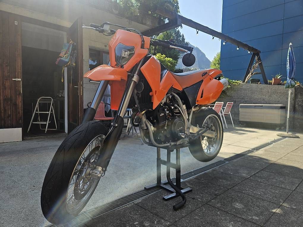 Route: Verkauf KTM LC4 SuperCompetition – D'occasion à Flüelen par ProfWalker 2