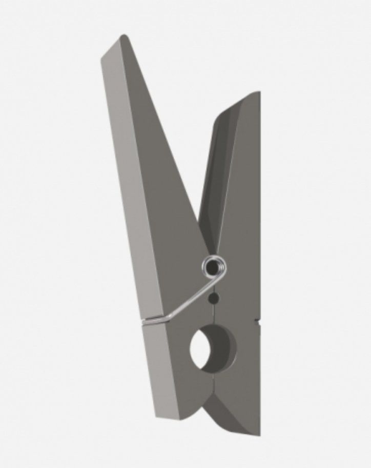 Ferramenta: Gray Wall Hook "PINCE ALORS" – Nuovo e nell'imballaggio originale da Zürich venduto da kasiaf