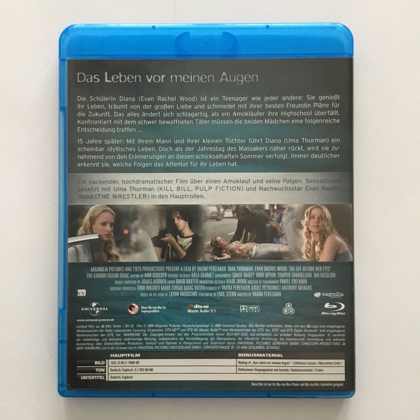 Tutti i DVDs: Das Leben vor meinen Augen - Blu Ray – Nuovo (secondo la descrizione) da Blauen venduto da sternchen66 1
