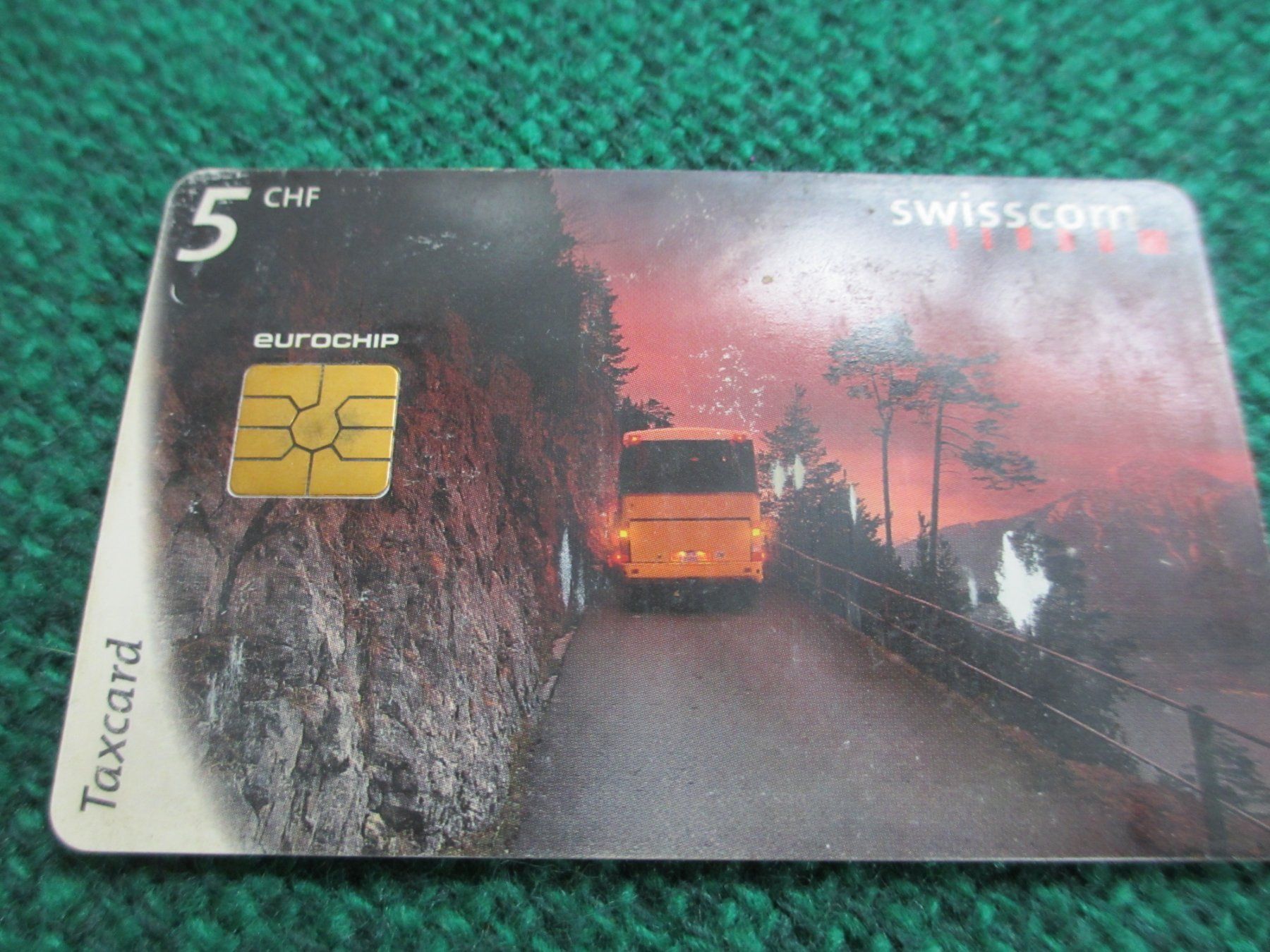 Swisscom Cartes de téléphone: Swisscom Taxcard 5 CHF Eurochip – D'occasion à Herisau par fan_h9qj