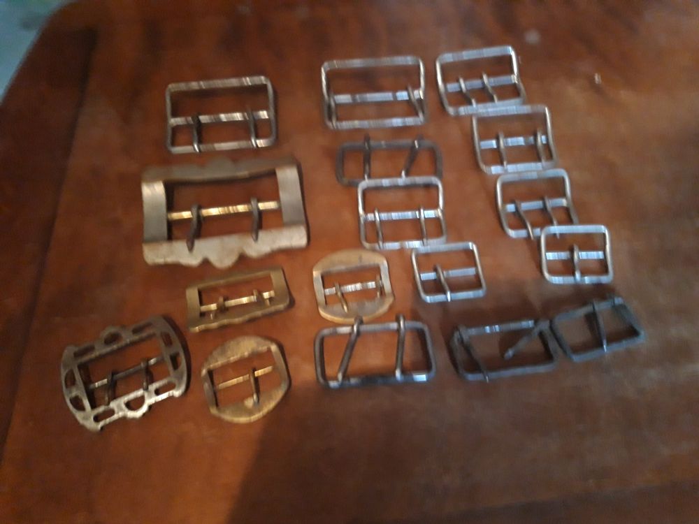 20 Stück Metallschieber Schnallen - Verstellbar Für Rucksäcke & Gürtel