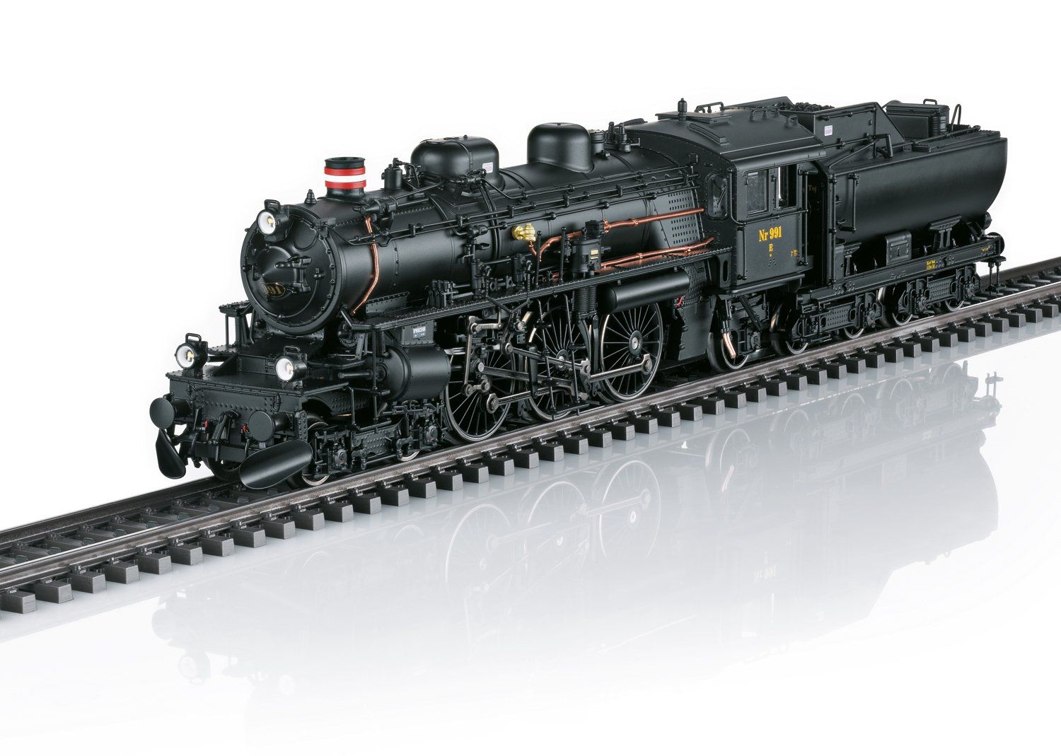 Märklin Modellini di ferrovie: Märklin 39491 Dampflok Litra E 991 DSB – Usato da Müllheim Dorf venduto da fischwein 1