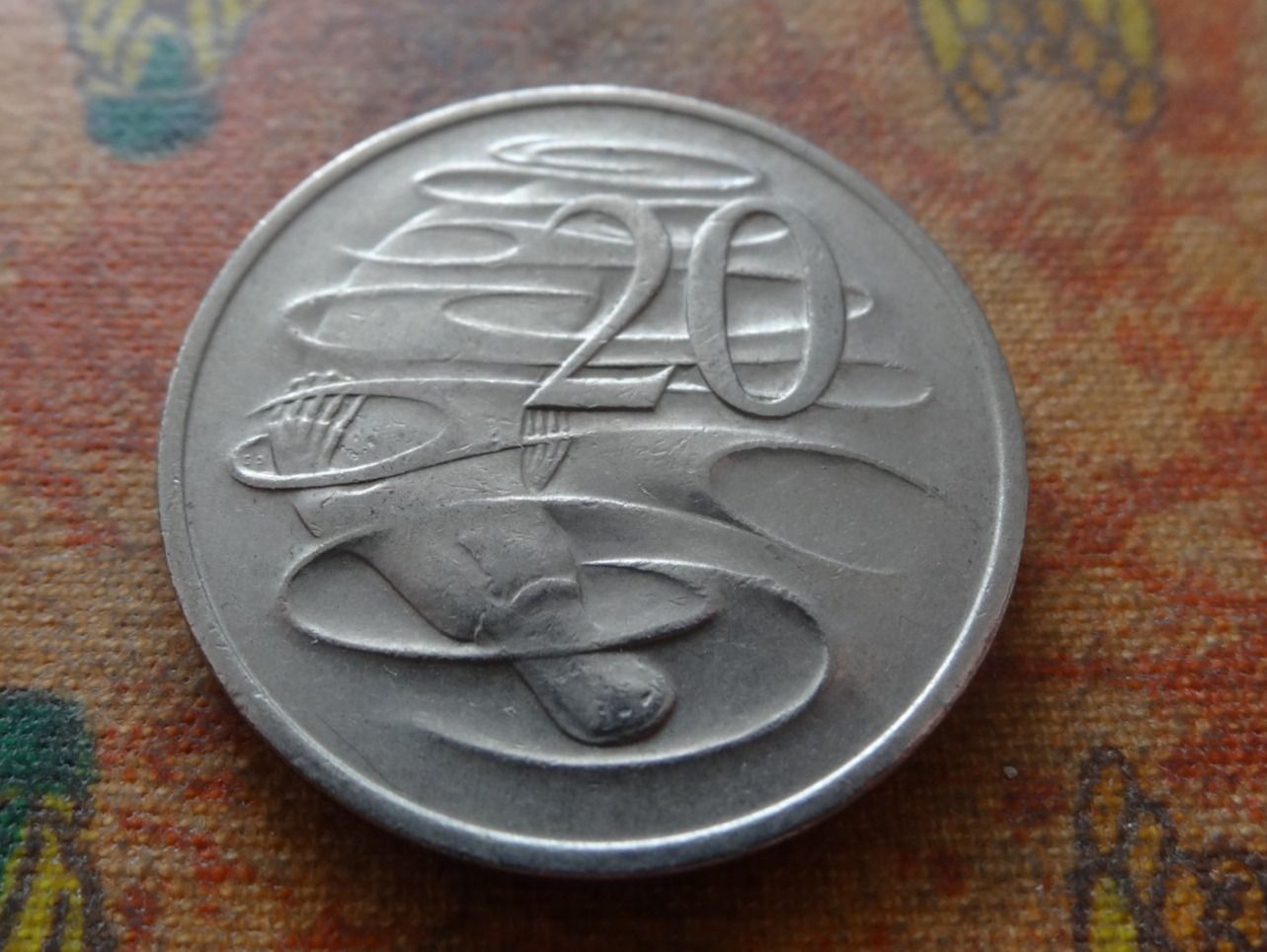 Tutti le monete: AUSTRALIA  20  Cents  1975 – Usato da Romanel-sur-Lausanne venduto da Swift13