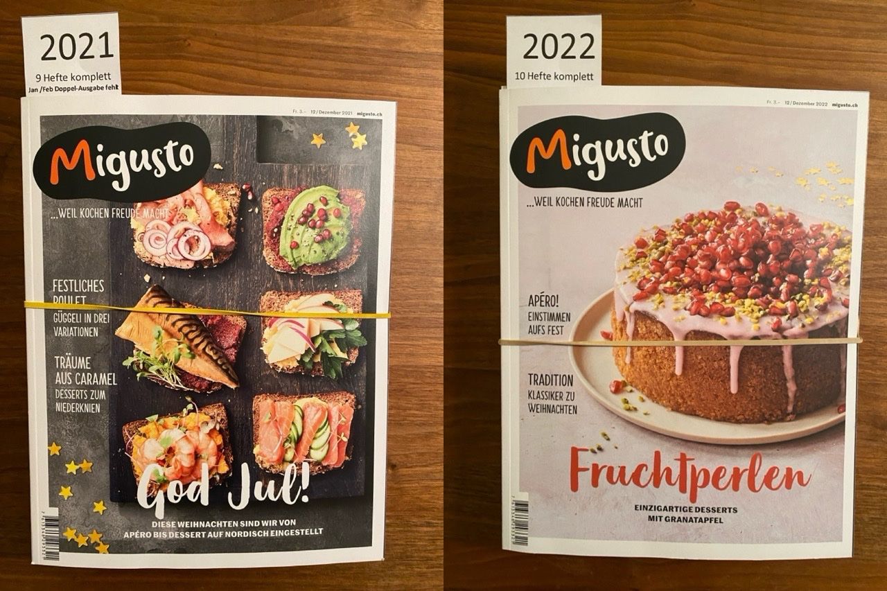 Libri: Migusto Kochbuch Magazine-Sammlung 2017-2026 – Nuovo (secondo la descrizione) da Meggen venduto da Prkz77 4
