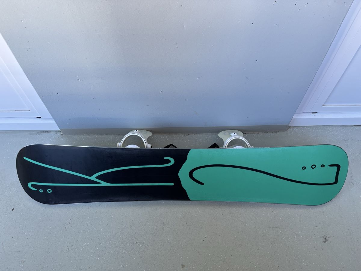 Board: K2 Snowboard 137cm inkl. Nidecker Snowboardbindung – Usato da Horgen venduto da pupcia01 6