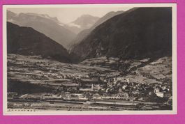 Brig mit Bahnhofareal   -   alte Ansichtskarte