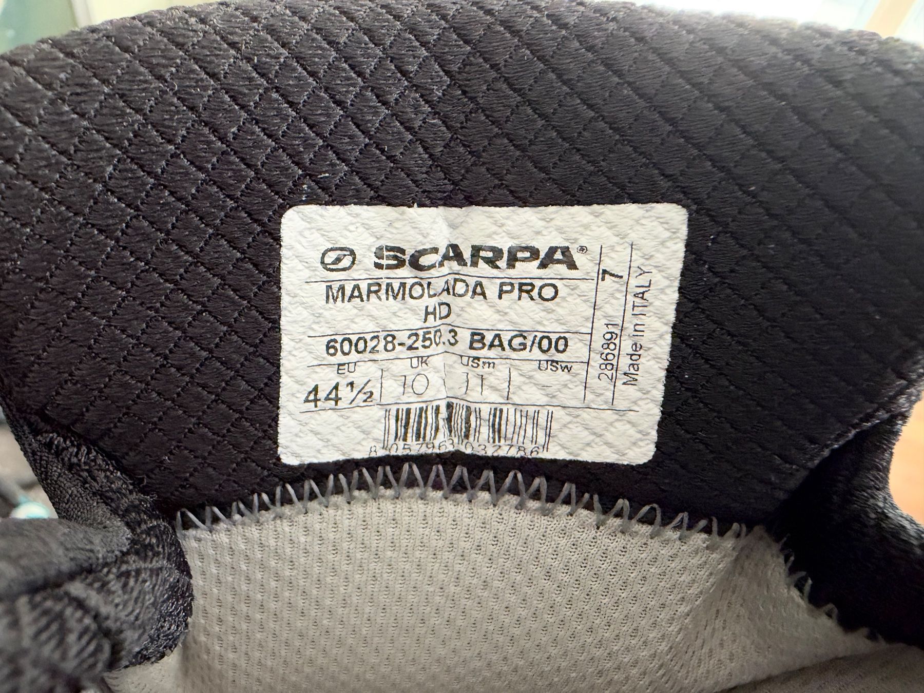 Scarpa Herrenschuhe: Wanderschuhe Scarpa Marmolada Pro HD Grösse 44.5 gebraucht – Gebraucht aus Nänikon von ncx1701e 1