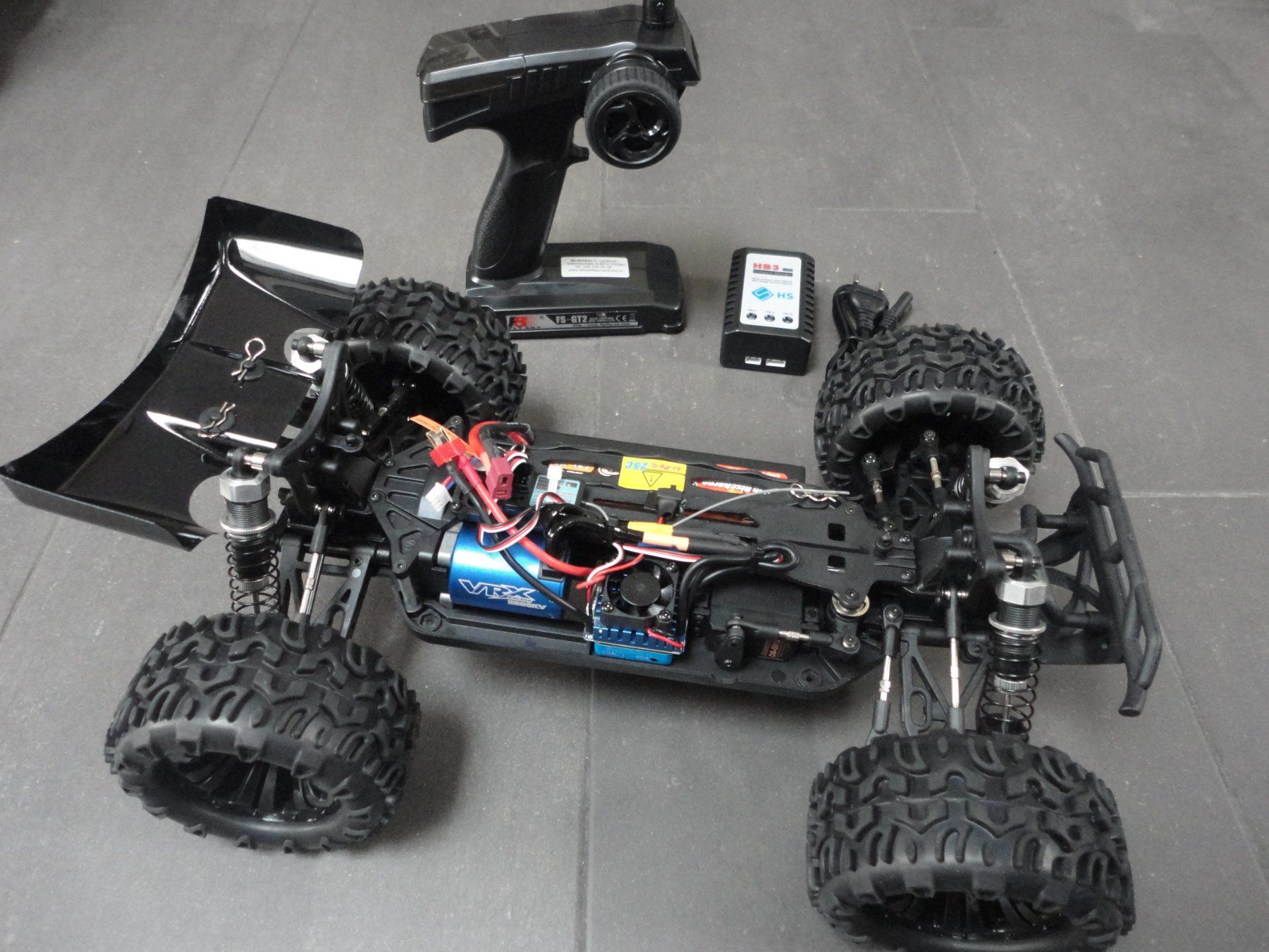 Modellismo RC: Monster Buggy 1:10 ca. 80kmh – Nuovo e nell'imballaggio originale da Horgen venduto da RcModell 4
