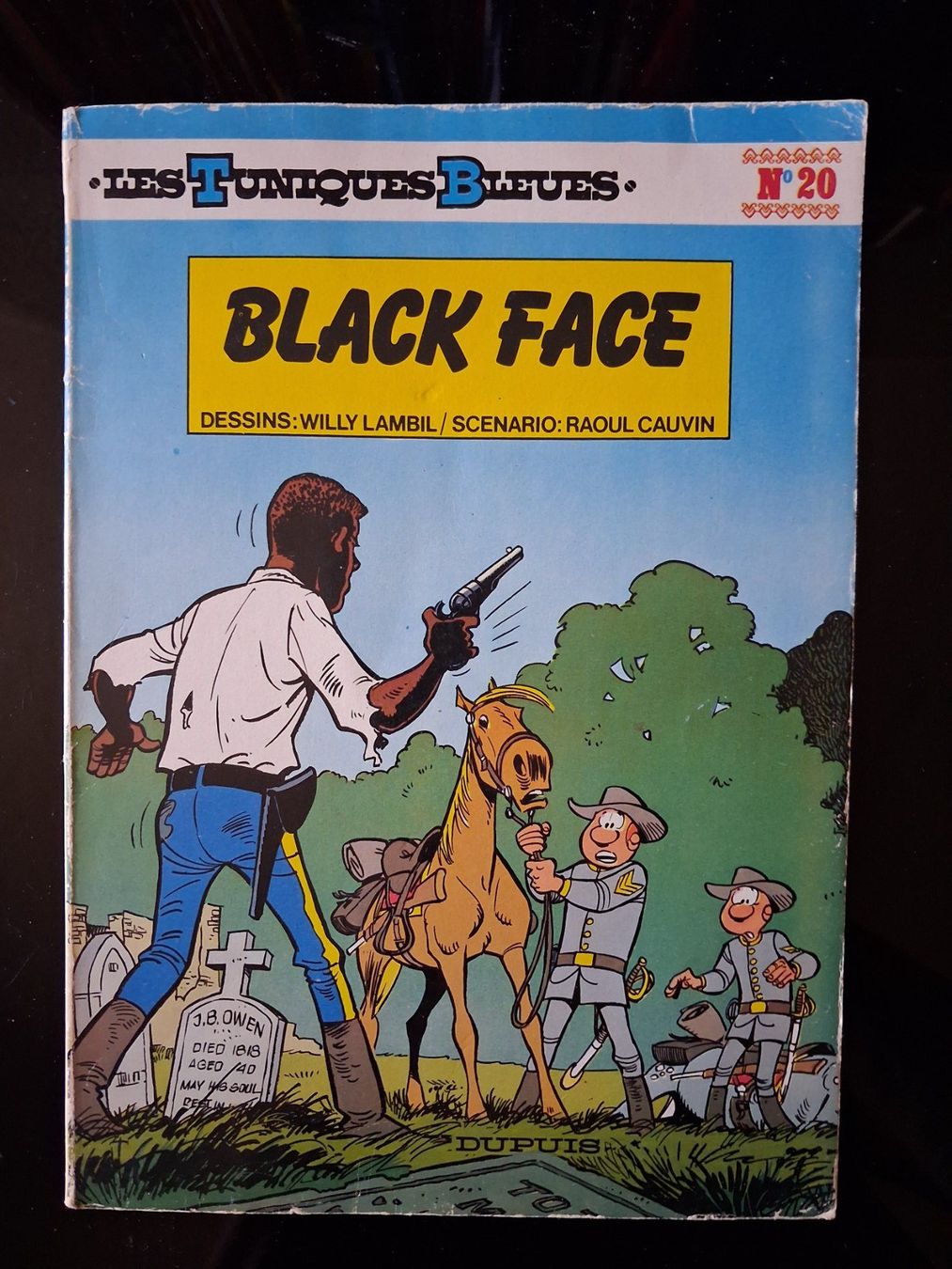 Fumetti: BD Les Tuniques Bleues No 20 Black Face - 1983 - EO – Usato da Cartigny venduto da pgc_fk9s
