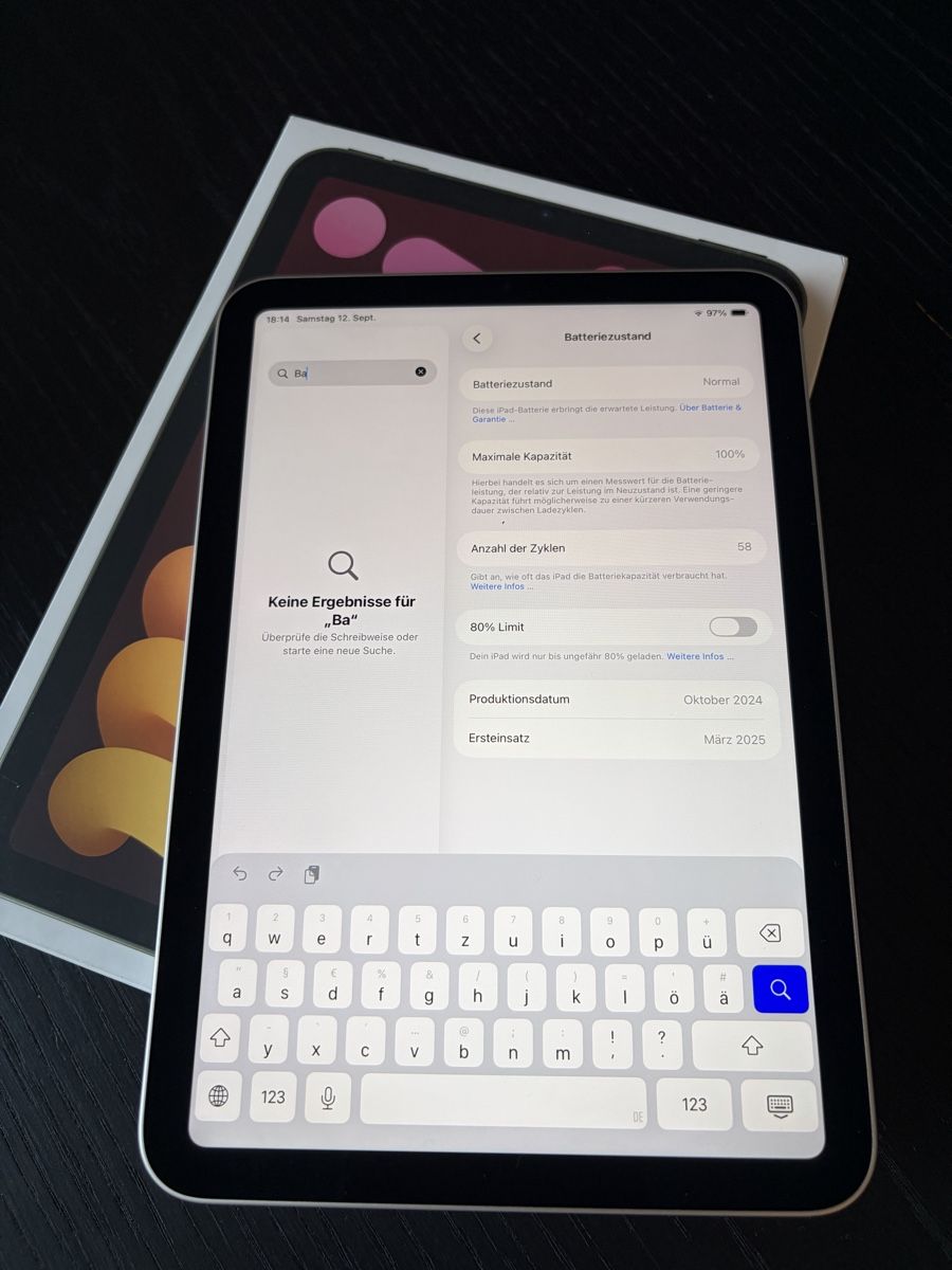 Apple Tablet PC: iPad mini A17 Pro Wi-Fi & Apple Pencil Pro – Usato da Bern venduto da paulinho_55 6