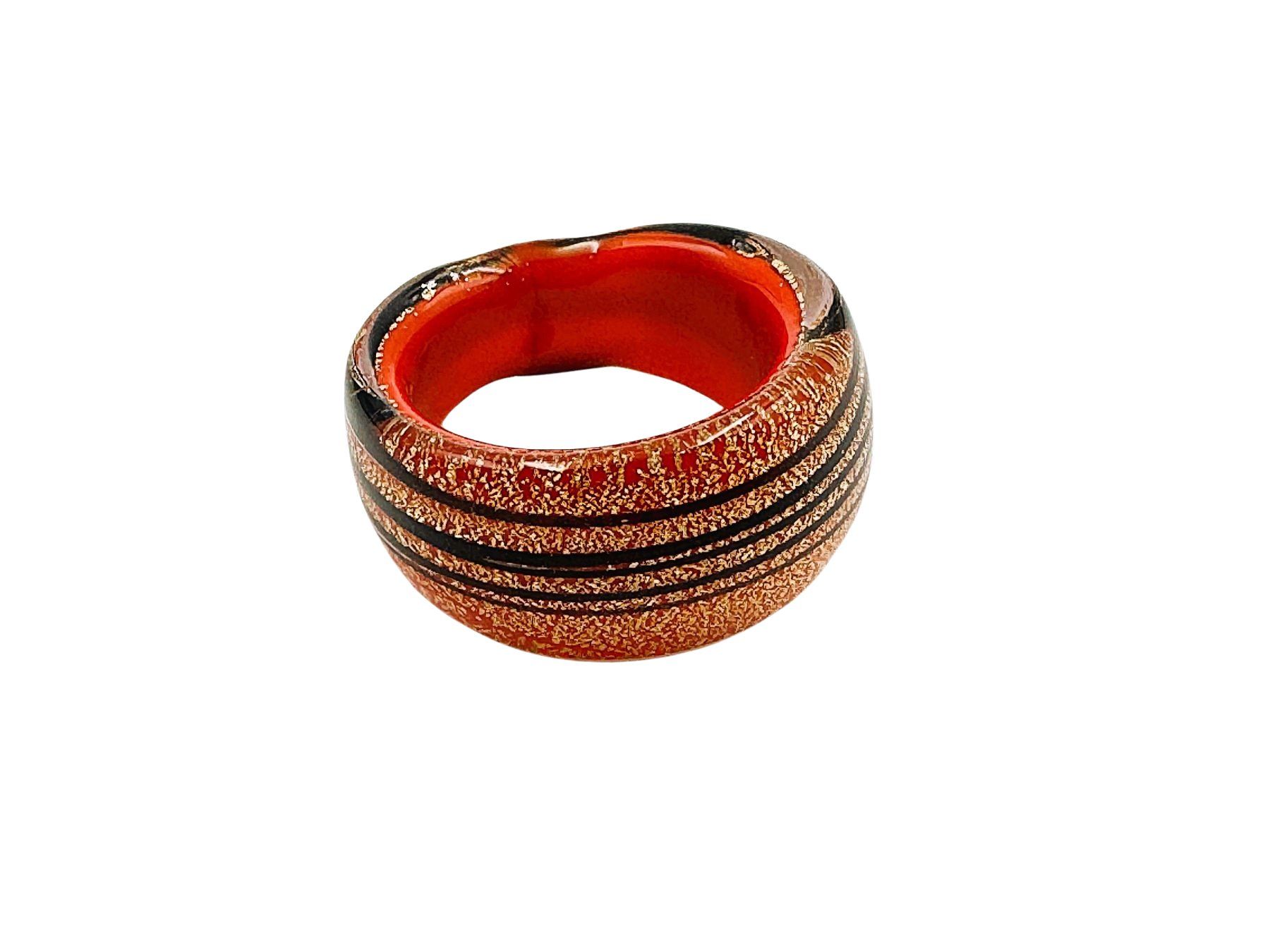 Murano Anelli: Ring Murano Glas G 50 Breite 12mm – Nuovo e nell'imballaggio originale da Oberkulm venduto da Murano-Schmuck 3