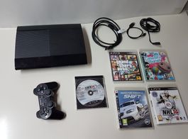 Sony PS 3 Konsole  500 GB mit Zubehör