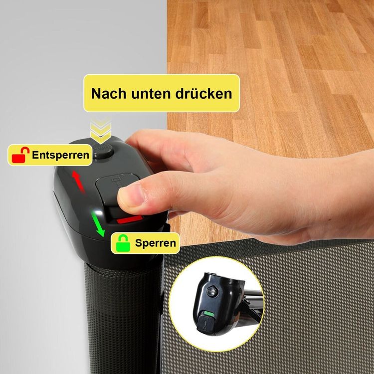 Sécurité: Kindergitter Babygitter Treppengitter – Neuf avec emballage d'origine à Schaffhausen par VendemosSchweiz 3
