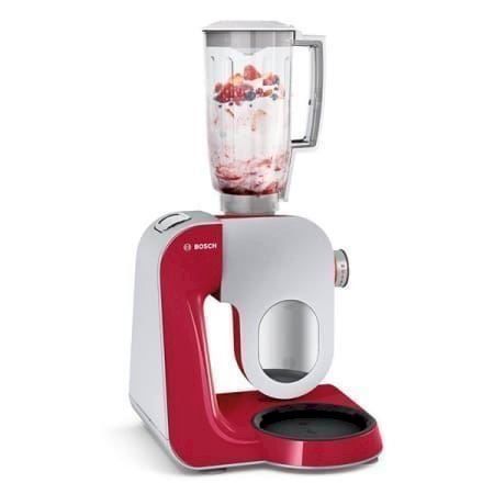 Elettrodomestici da cucina: Bosch MUM58720 CreationLine rot/silber – Nuovo e nell'imballaggio originale da Bottighofen venduto da zaap 1