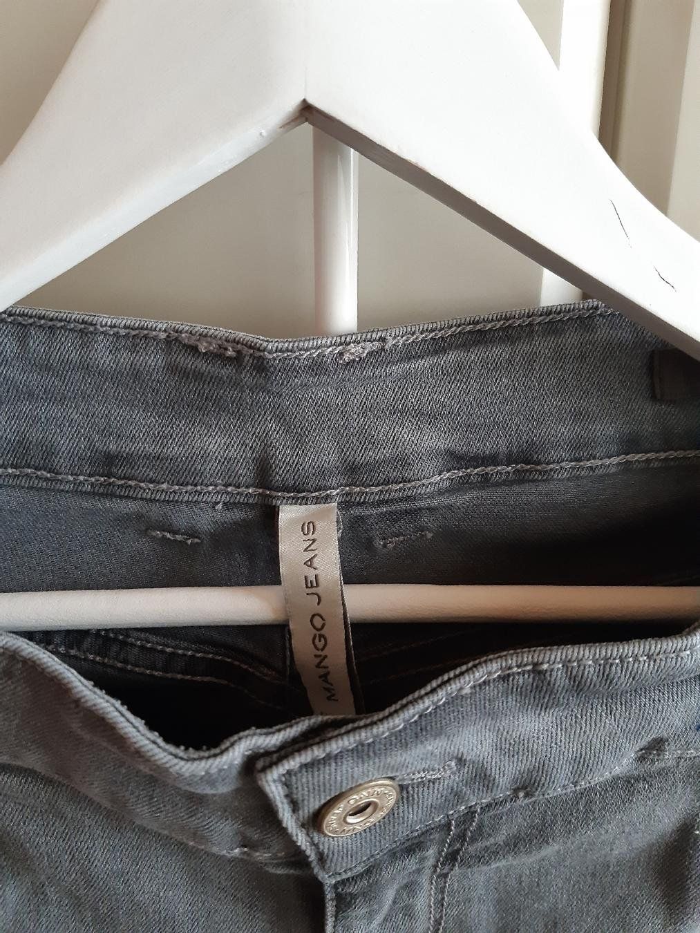 Mango Jeans: MANGO JEANS - jeans gris T36 – Usato da Cressier - NE venduto da bloomydays 1