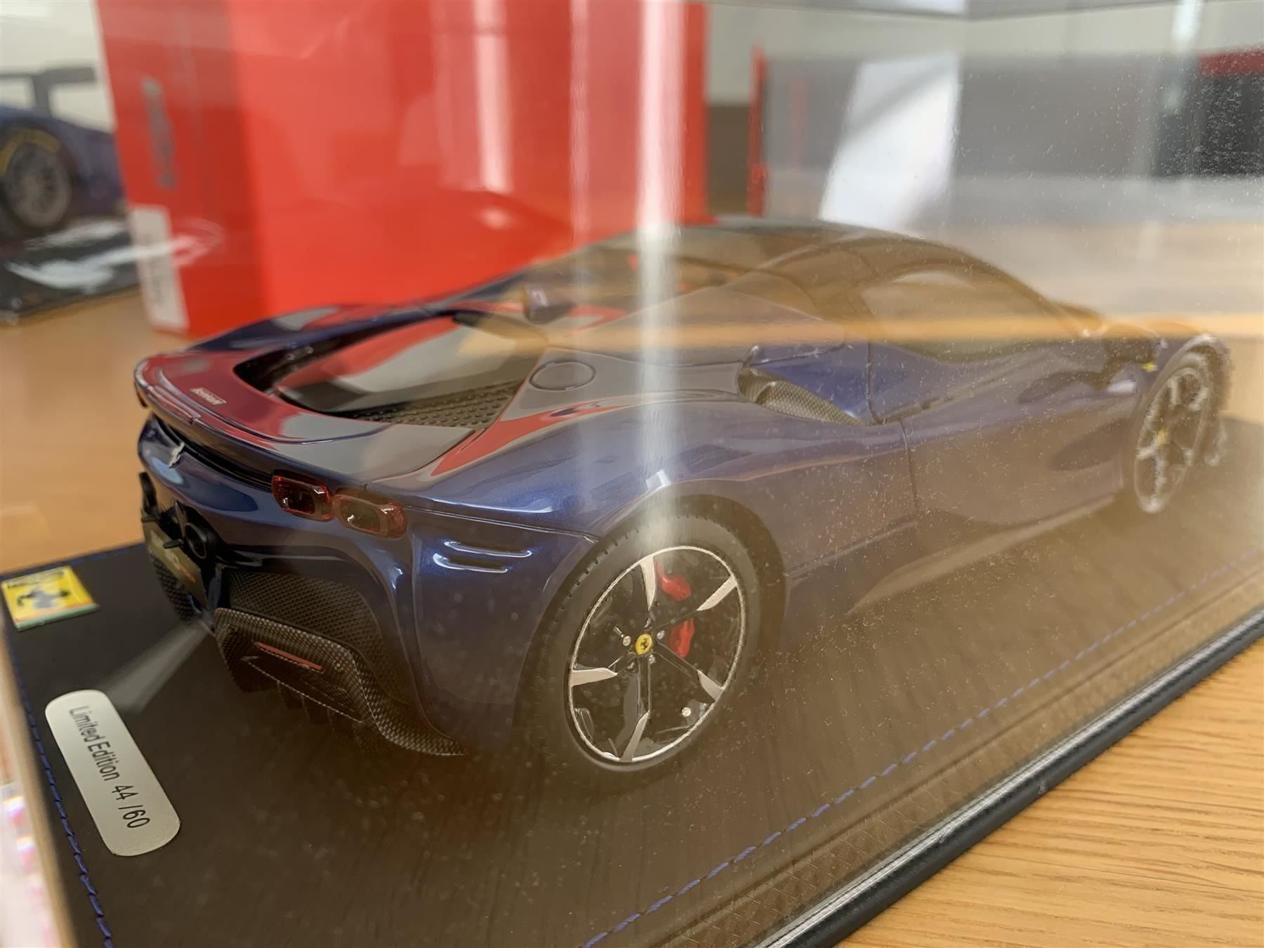 BBR Models Modellautos: Ferrari SF90 Spider  1/18  BBR blau clos – Neu und originalverpackt aus Stein AR von Krabbe2 2