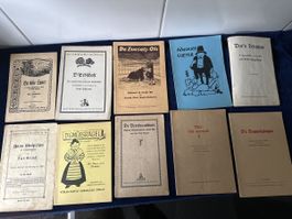 Konvolut alte Theaterstücke, Dialektstücke, Raritäten!