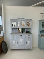 Küchenbuffet Schrank Holz shabby chic grau weiss börnie's