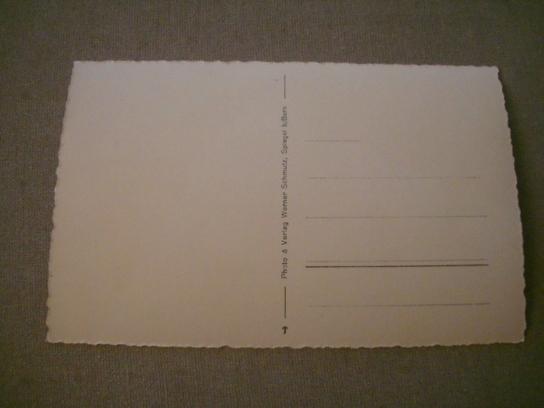 Cartoline postali: AK - Mühleberg - Ungelaufen – Usato da Neuenegg venduto da flohcante 2