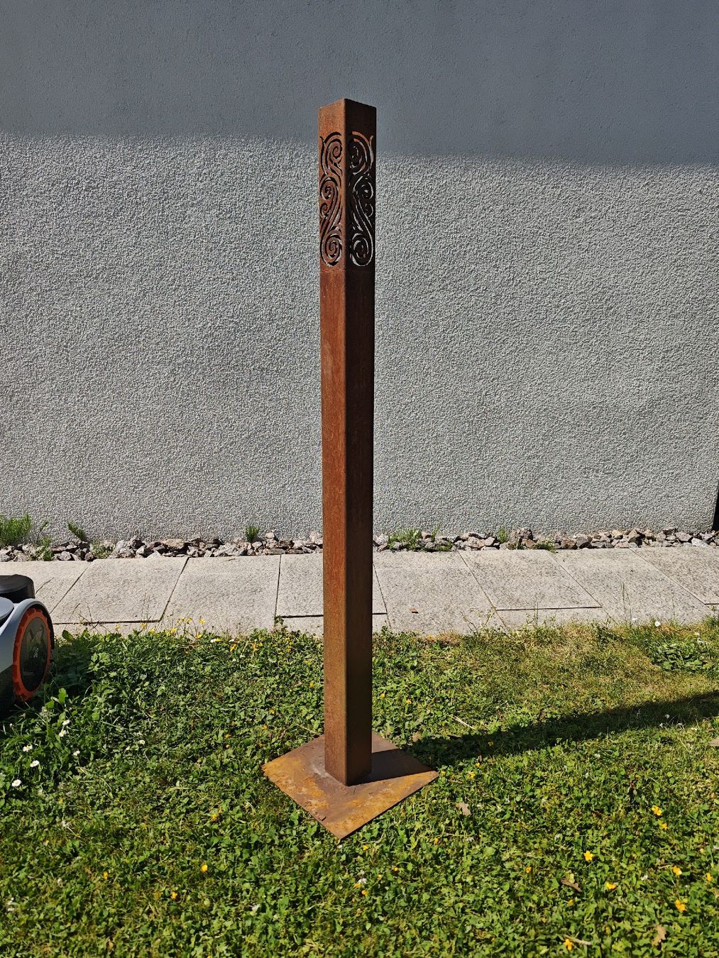 Tutte le decorazioni: Gartendeko Rost Feuer Säule mit Muster – Usato da Niederrohrdorf venduto da TK8700