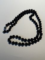 Falkenaugen-Kette mit 750er Weißgoldverschluss (18 K)