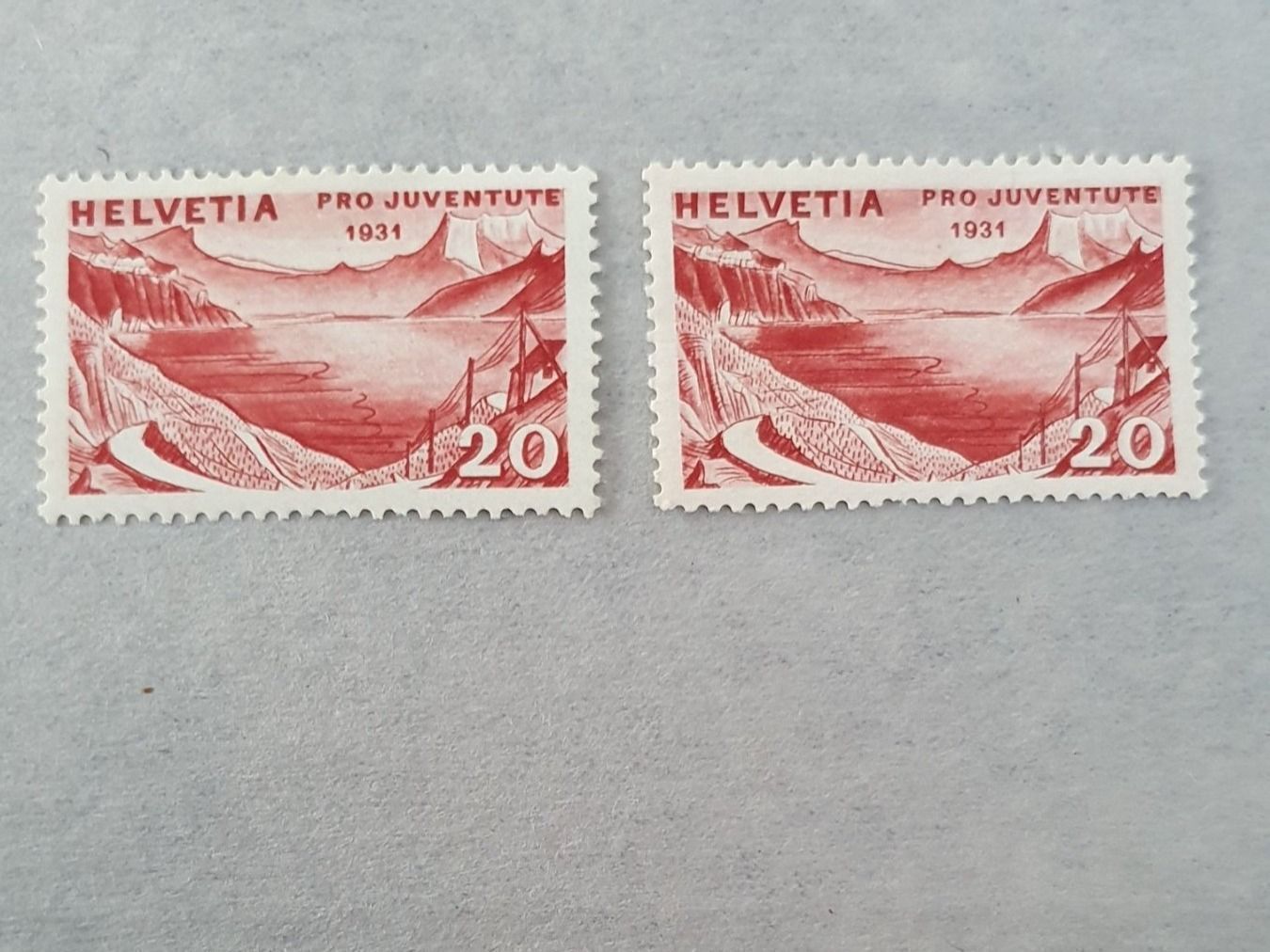 Tutti i francobolli: Pro Juventute 1931 Retouche bei der 2 – Usato da Balgach venduto da SIMEON27