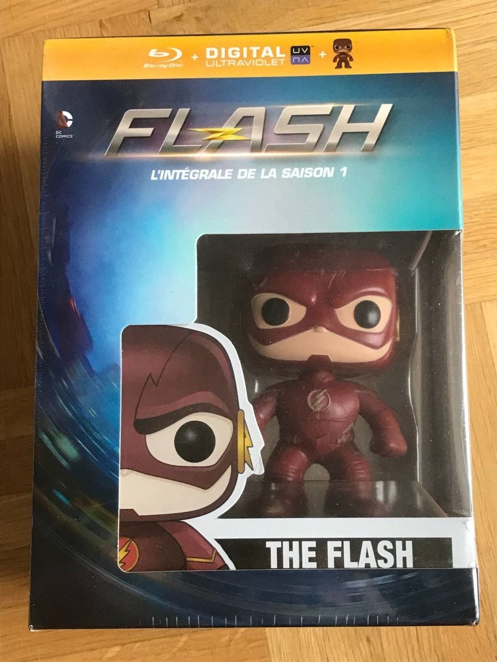 Tutti i DVDs: Flash - Saison 1 - Blu-ray - Figurine Pop – Nuovo e nell'imballaggio originale da Zürich venduto da Malcom