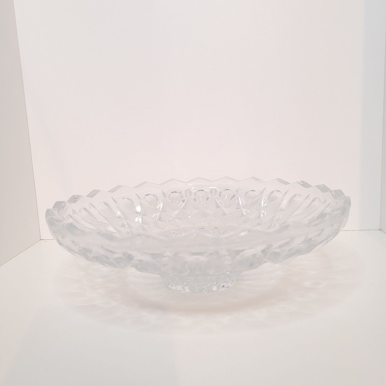 Piatti di portata: Plat à fruits en cristal – Usato da Rocourt venduto da PapyCH