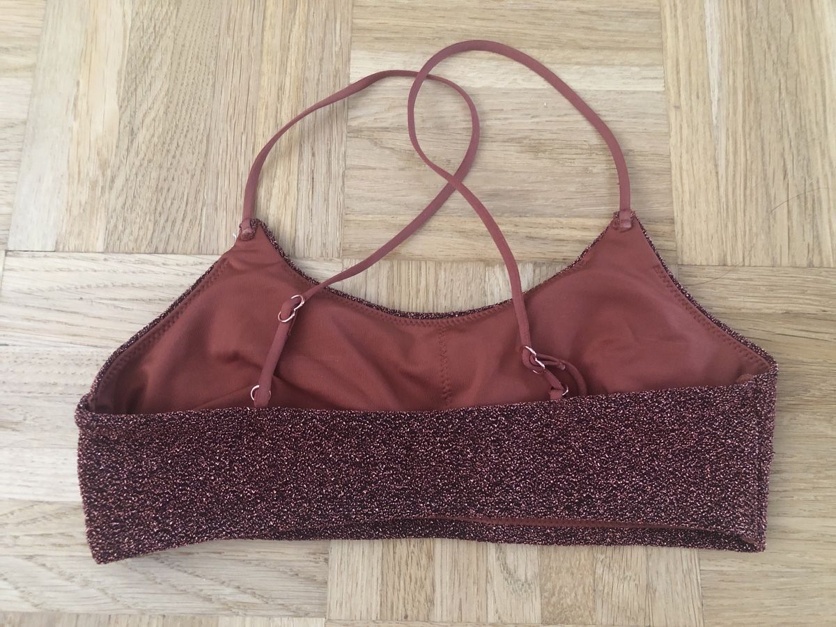 H&M Tops: Top / haut de maillot paillettes – Neu (gemäss Beschreibung) aus Onex von kattrina 1
