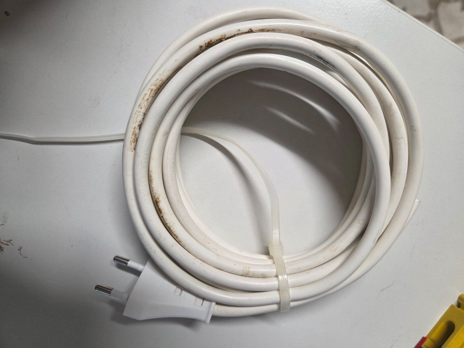 Kabel 2G1 2x1 2x1mm² 2L litze blau braun 5m mit Euro Stecker (Gebraucht ...