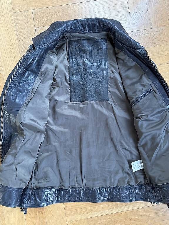 Superdry Giacche: Lederjacke Superdry 'Ryan' - Grösse M – Usato da Bern venduto da schnha 1