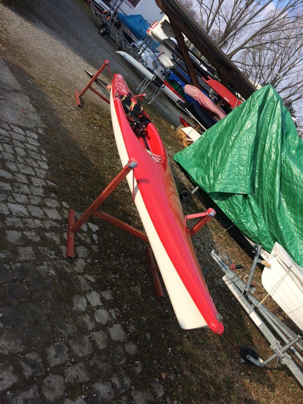 Barche: Einer-Ruderboot der Manufaktur BBG Typ ECHO – Usato da Zürich venduto da aneme 1