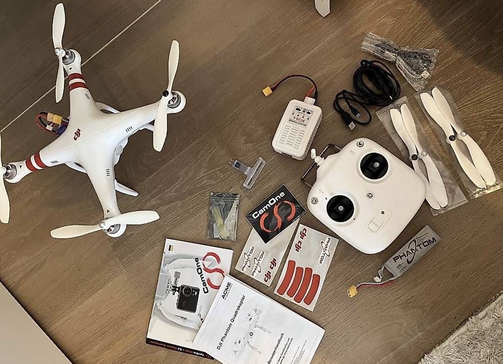 DJI Videocamere: DJI Phantom Quadrokopter – Usato da Chur venduto da Kikanecken