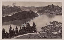 AK 1937 Der Vierwaldstättersee vom Rigi-Känzeli aus