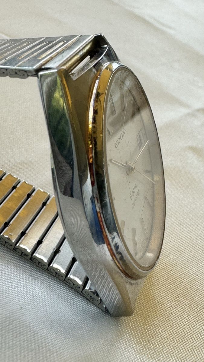 Edox Orologi: Edox Quarzuhr, Vintage, 36.7mm – Usato da Untersiggenthal venduto da TimeandShine 1