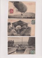 Zeppelin und mehr. Tolle alte AK  Vorderseitig Frankiert !